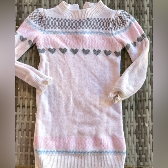 Janie and Jack Pink Sweater - Picture 1 of 2